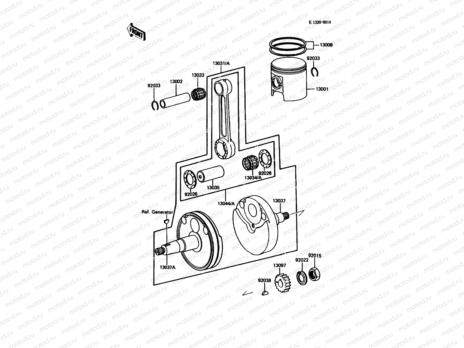 Crankshaft/Piston(s)