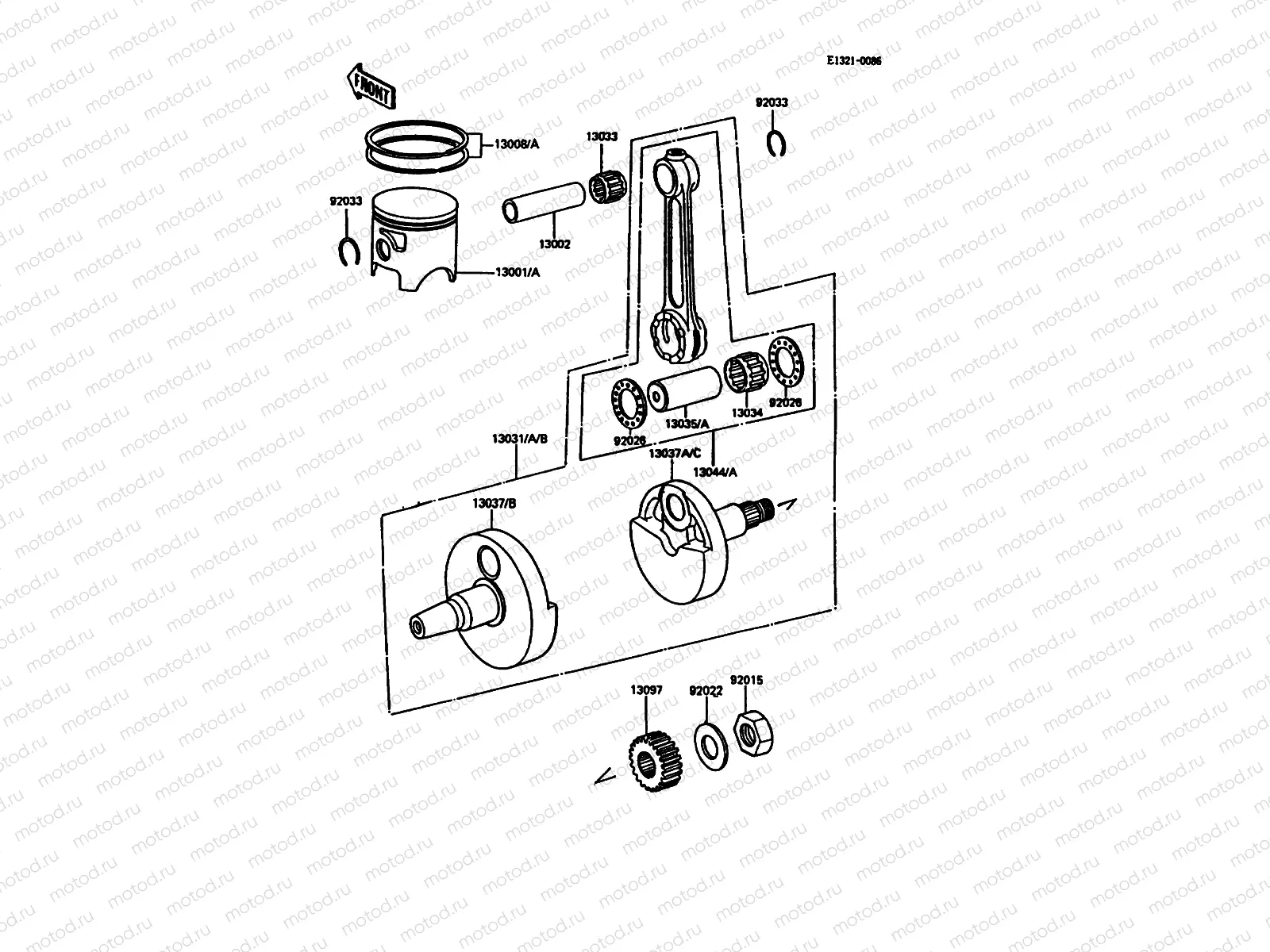 Crankshaft/Piston(s)