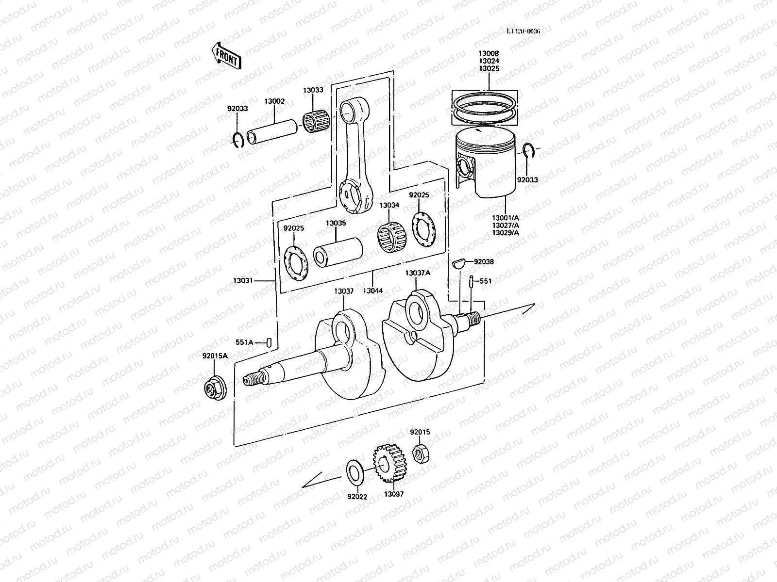 Crankshaft/Piston(s)