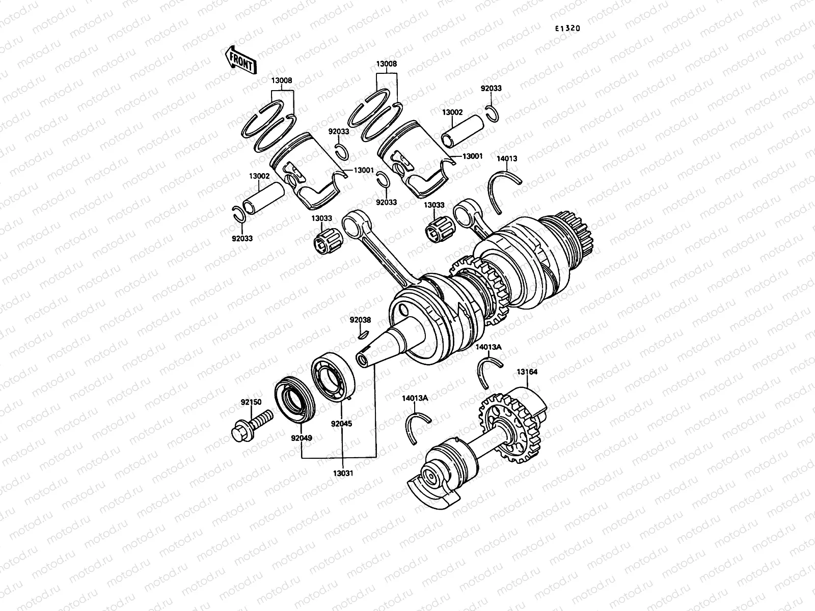 Crankshaft/Piston(s)