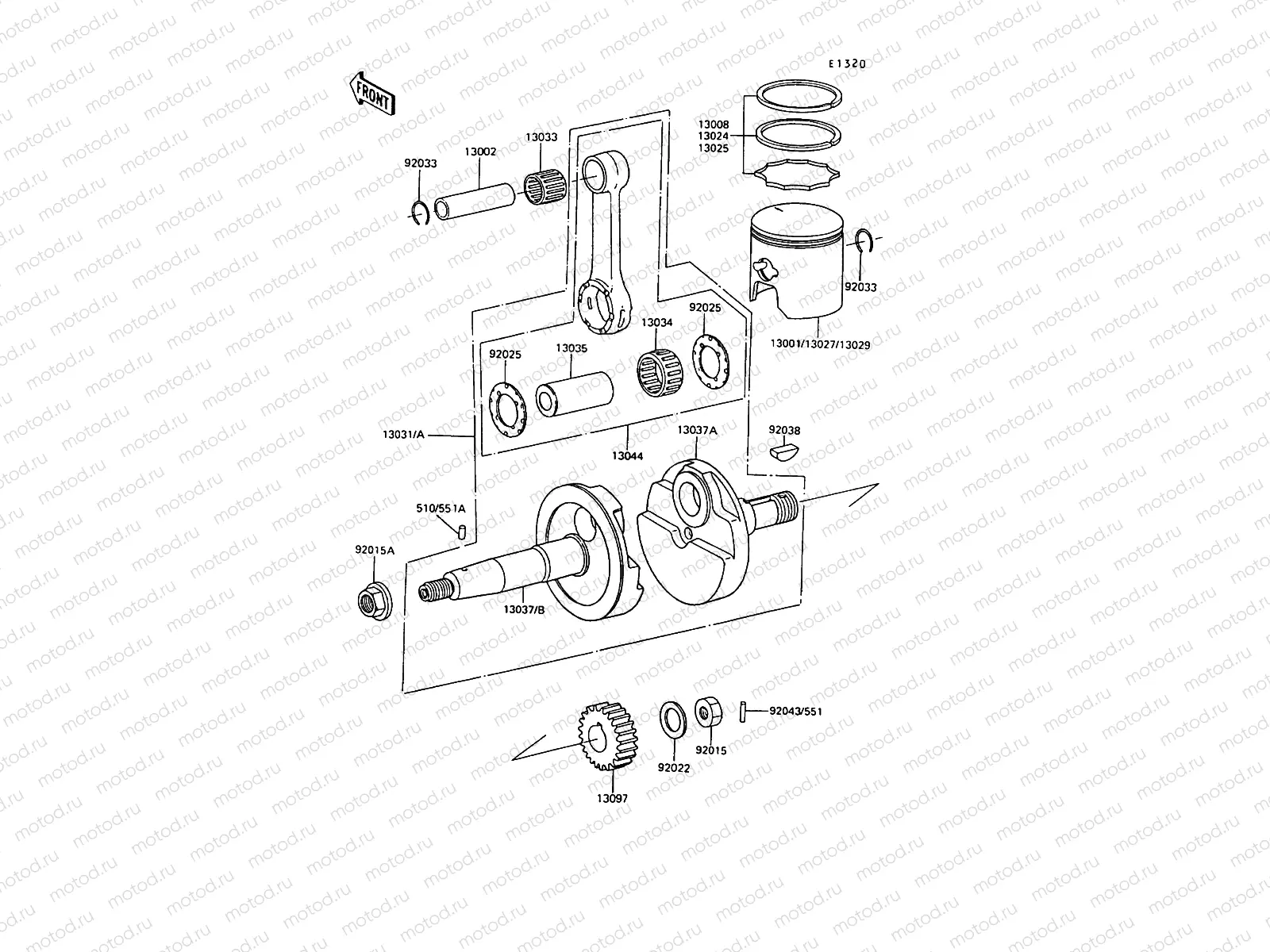 Crankshaft/Piston(s)
