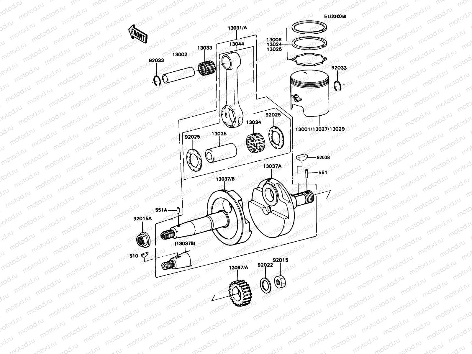 Crankshaft/Piston(s)