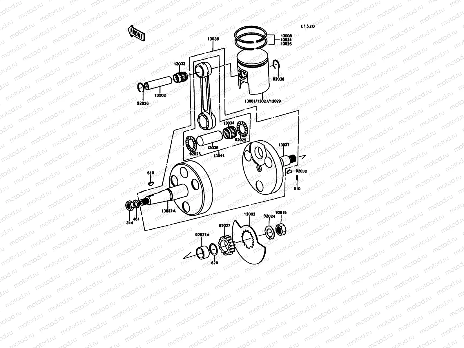 Crankshaft/Piston(s)