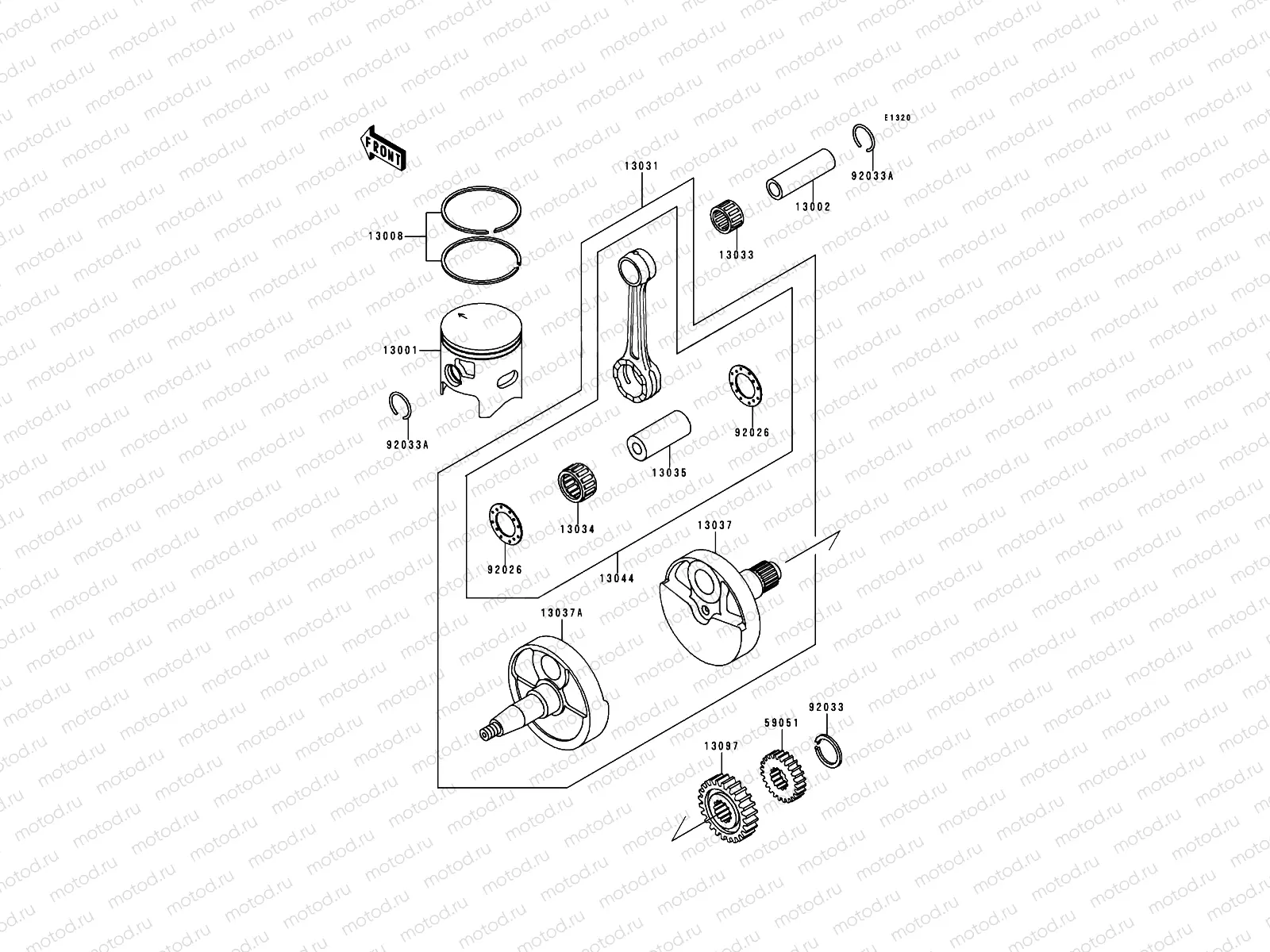 Crankshaft/Piston(s)