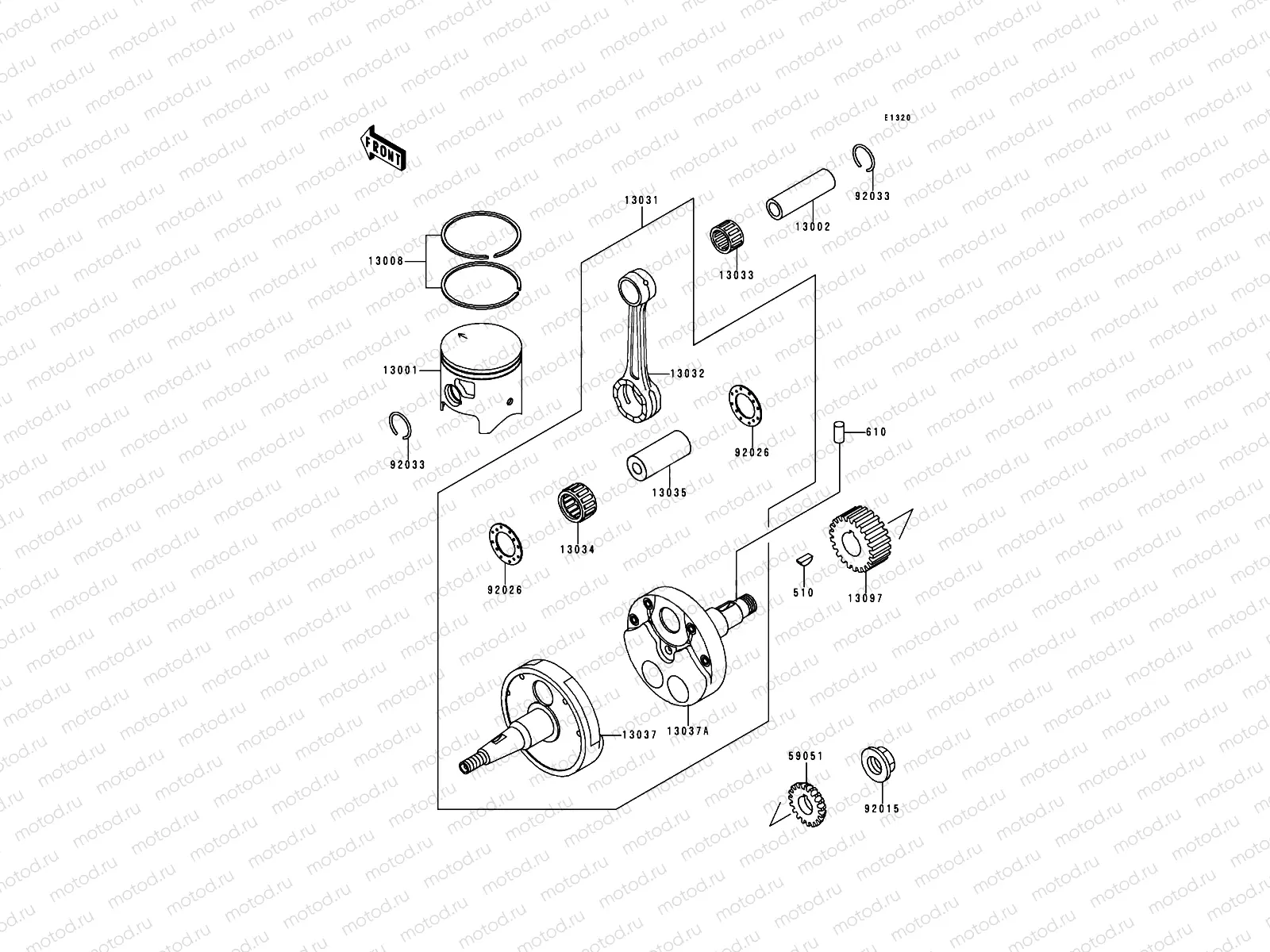 Crankshaft/Piston(s)