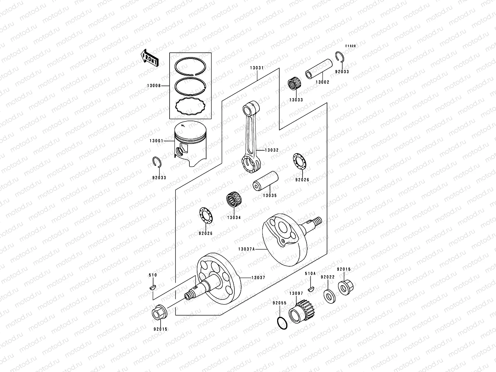 Crankshaft/Piston(s)