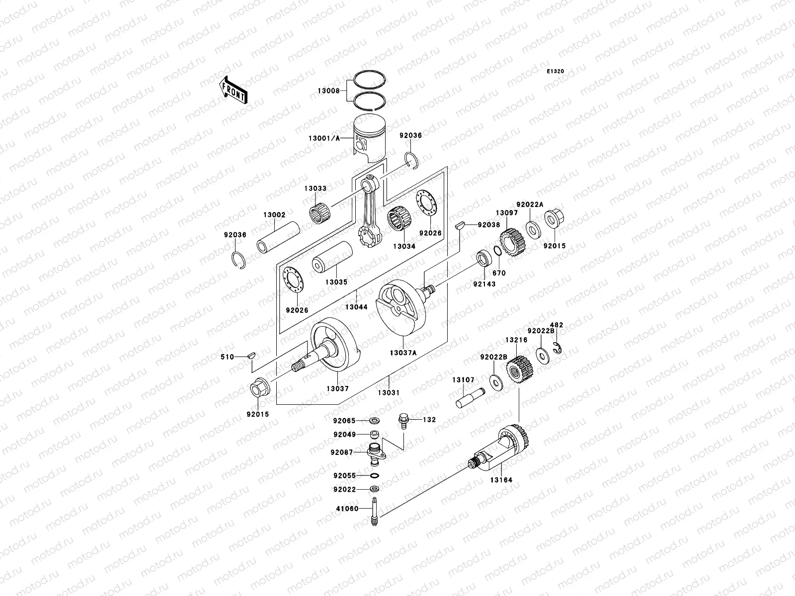 Crankshaft/Piston(s)