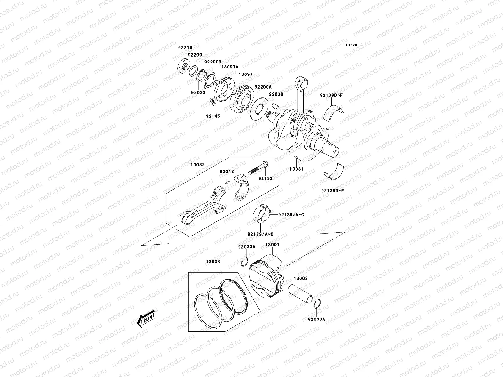 Crankshaft/Piston(s)