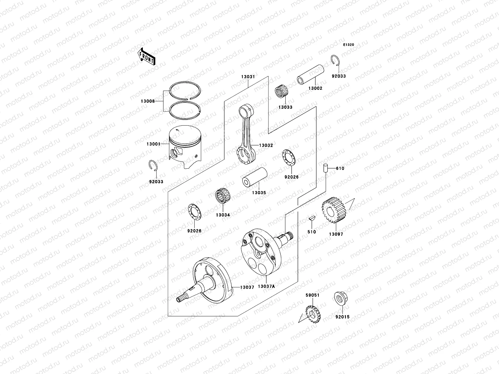Crankshaft/Piston(s)