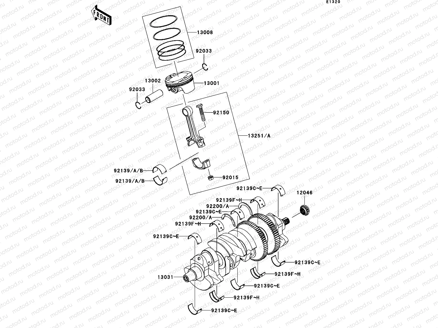 Crankshaft/Piston(s)