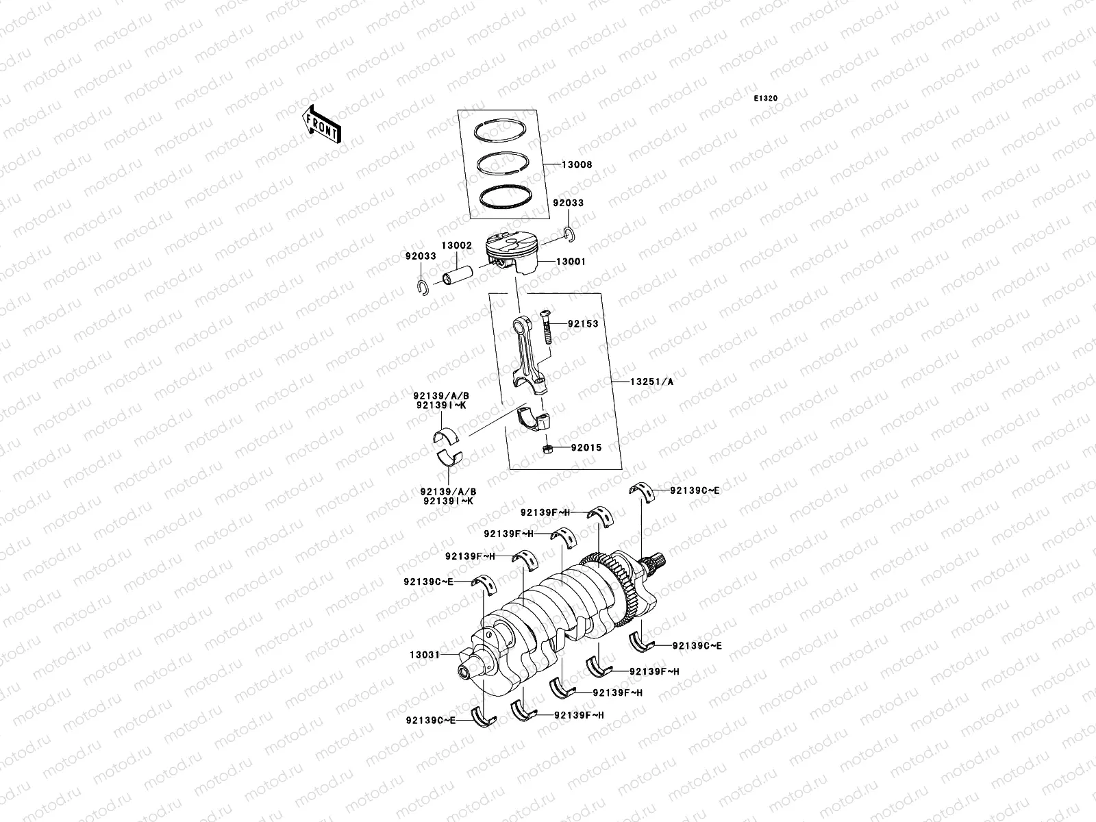 Crankshaft/Piston(s)