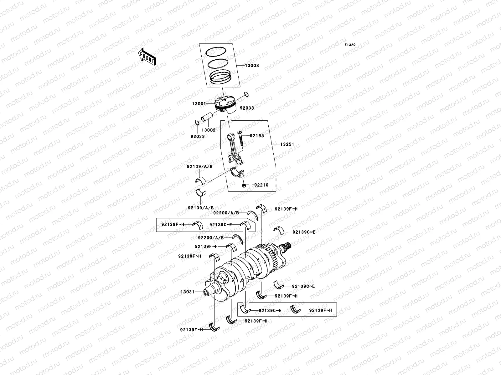 Crankshaft/Piston(s)