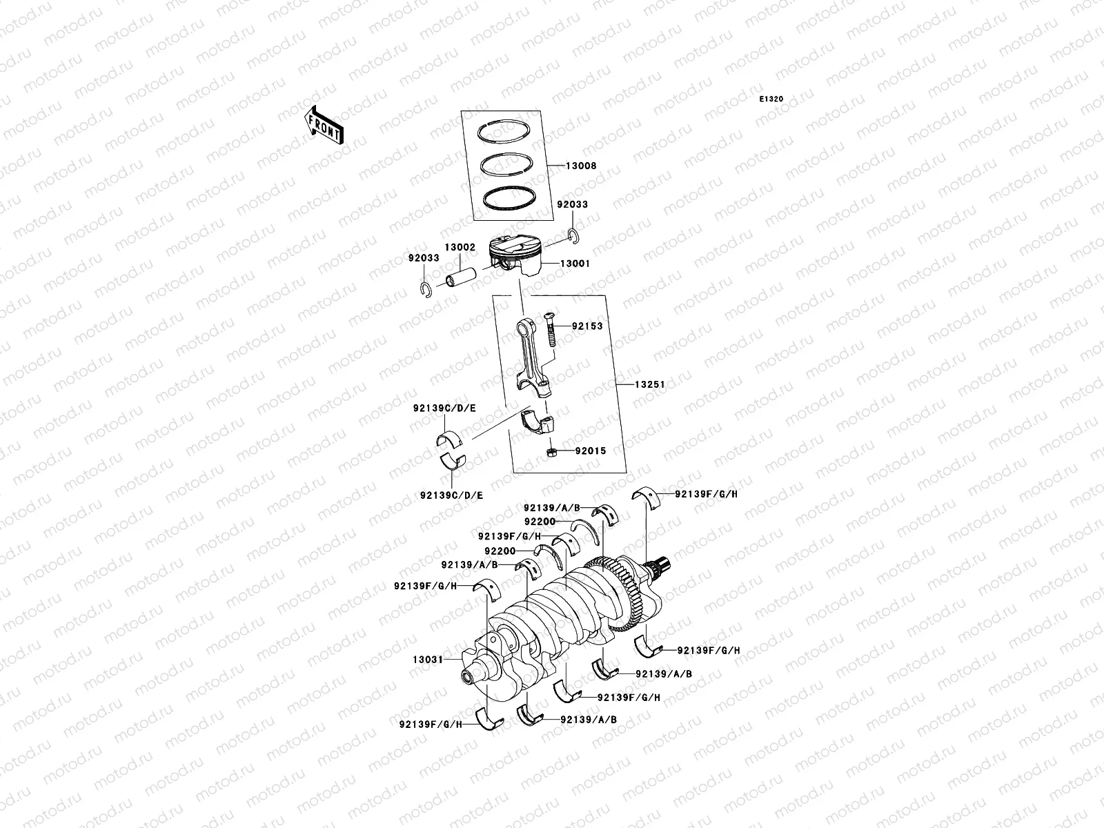 Crankshaft/Piston(s)