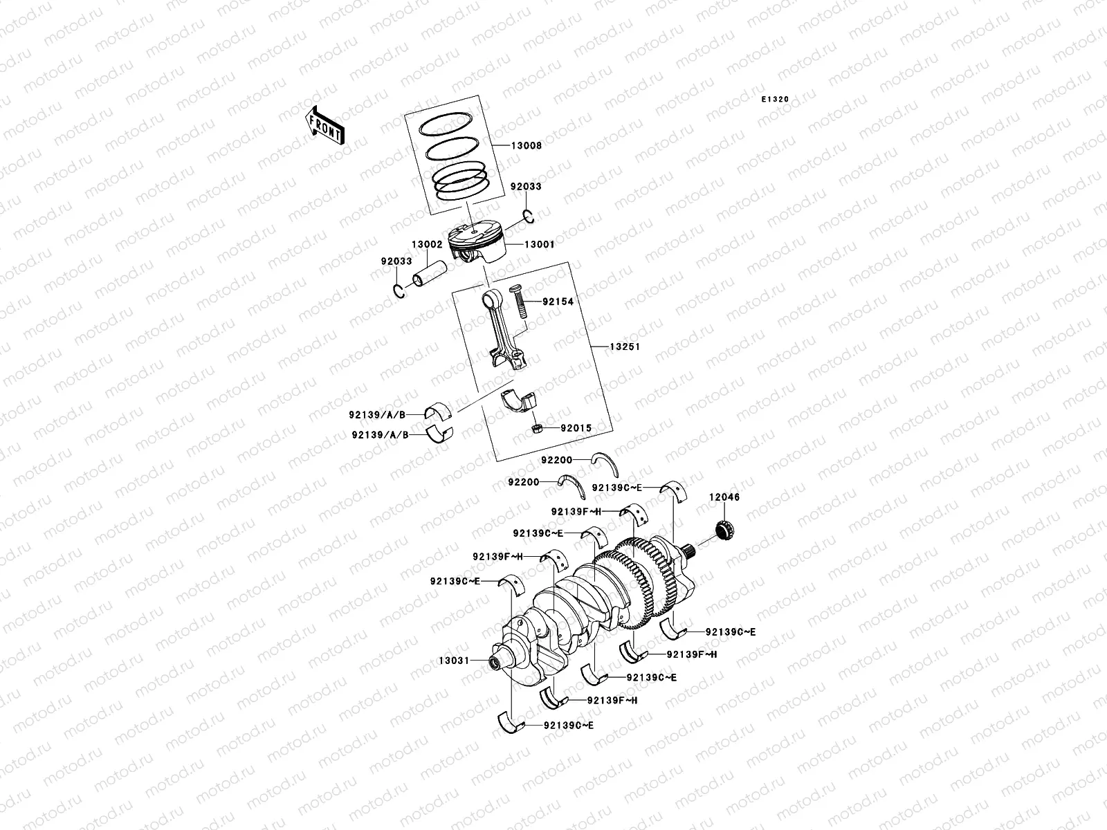 Crankshaft/Piston(s)