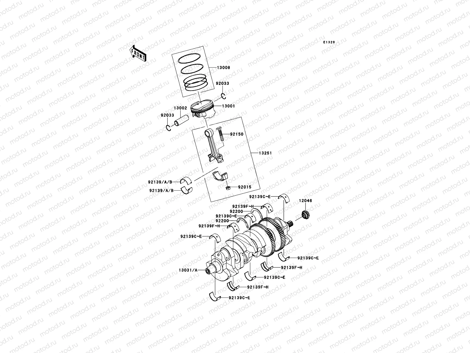 Crankshaft/Piston(s)