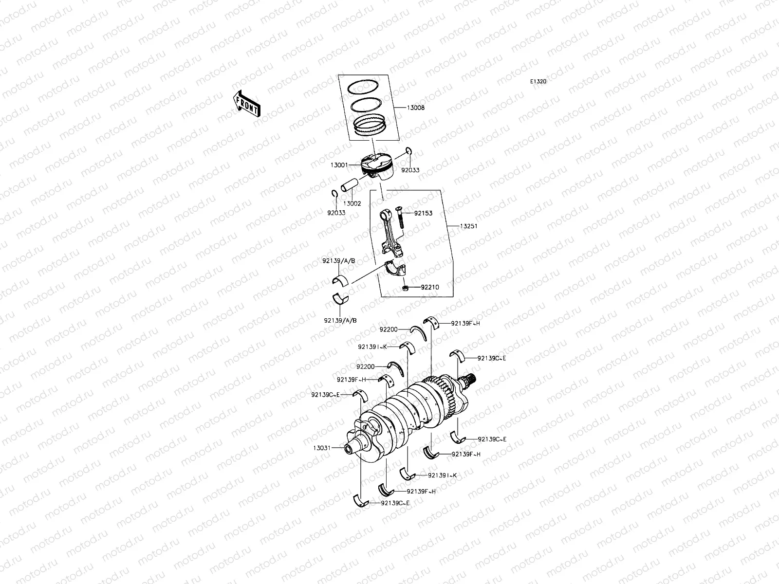 Crankshaft/Piston(s)