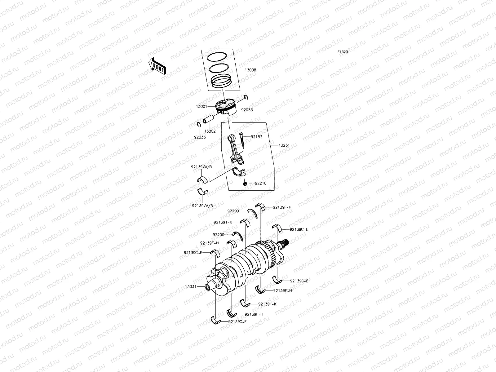 Crankshaft/Piston(s)
