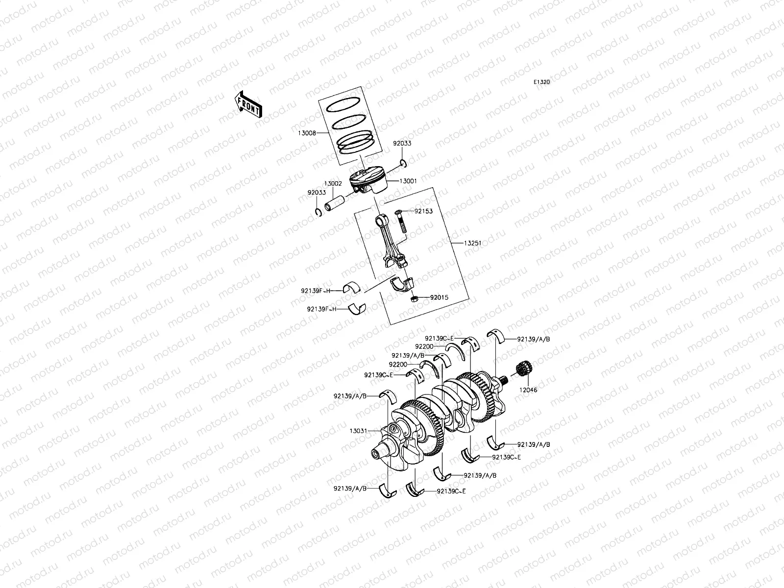 Crankshaft/Piston(s)