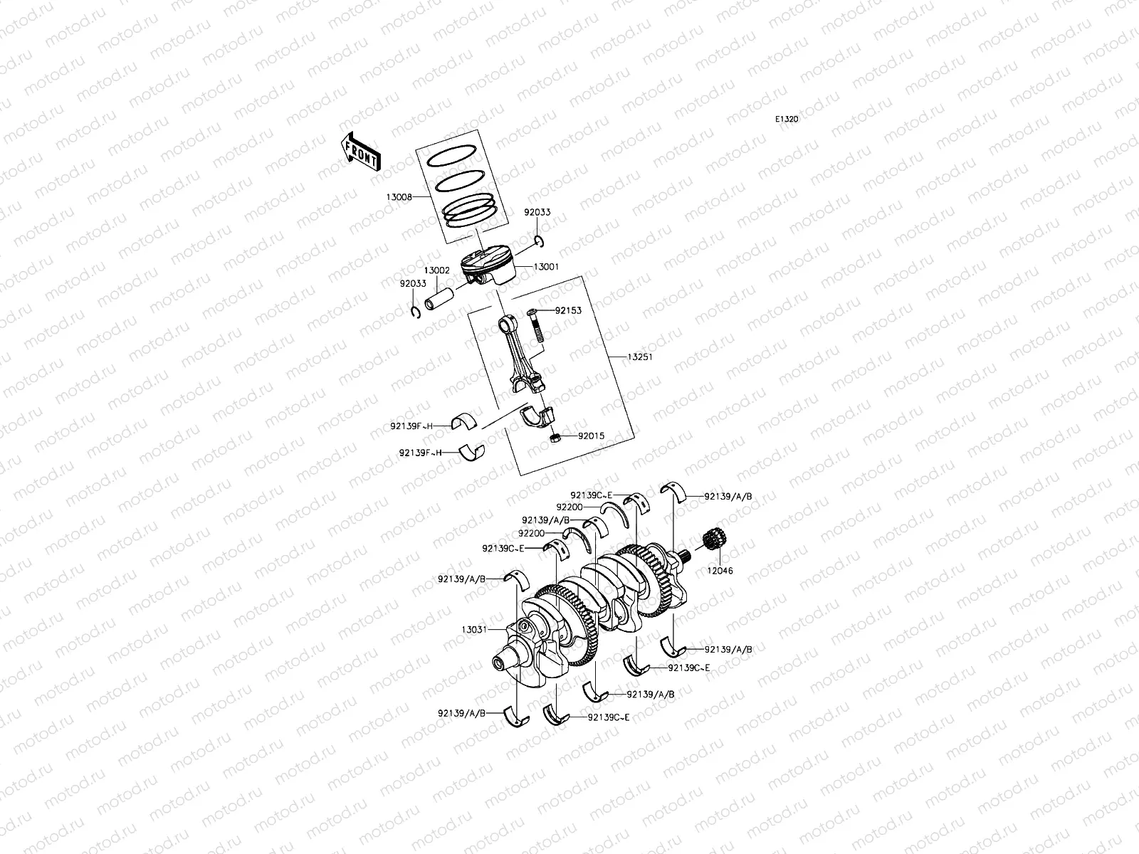 Crankshaft/Piston(s)