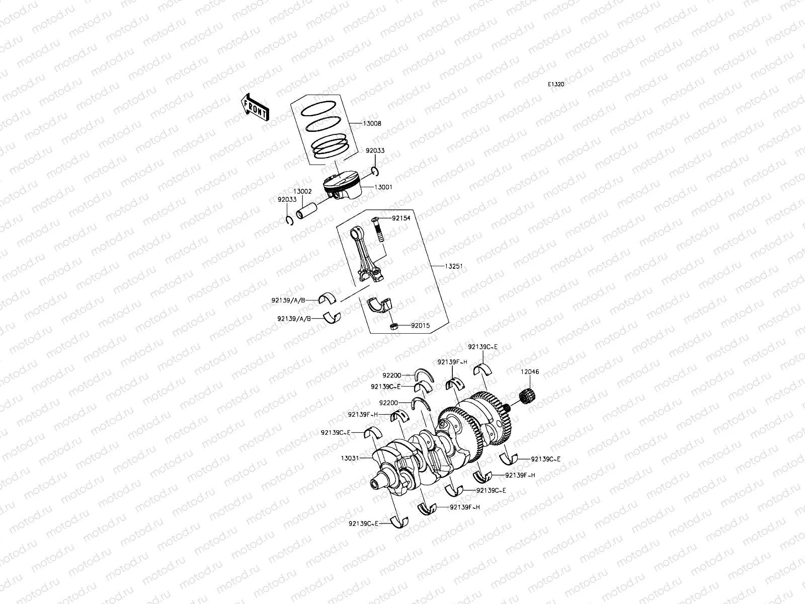Crankshaft/Piston(s)