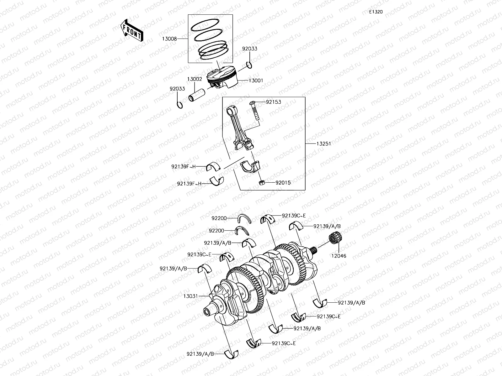 Crankshaft/Piston(s)