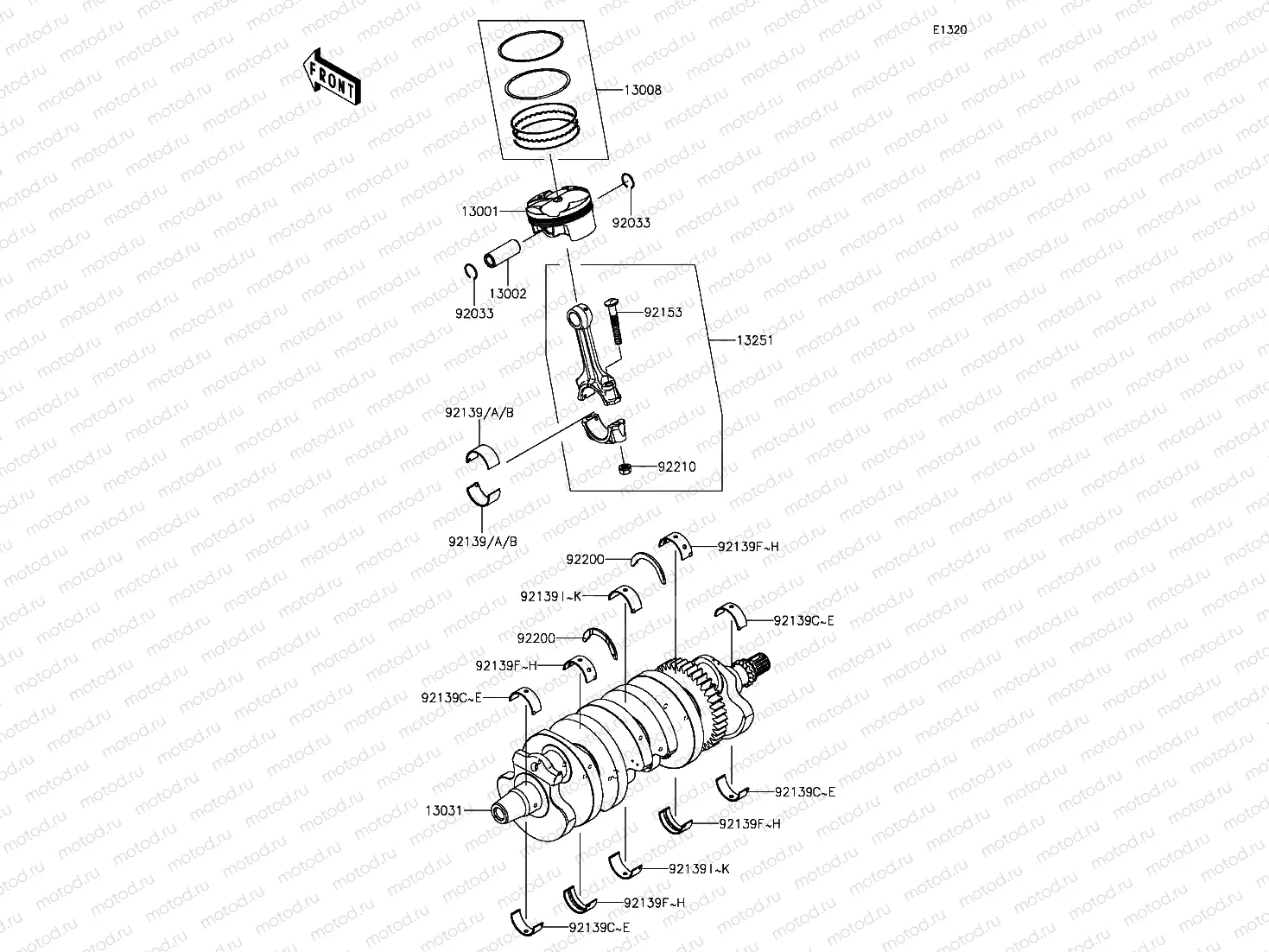Crankshaft/Piston(s)