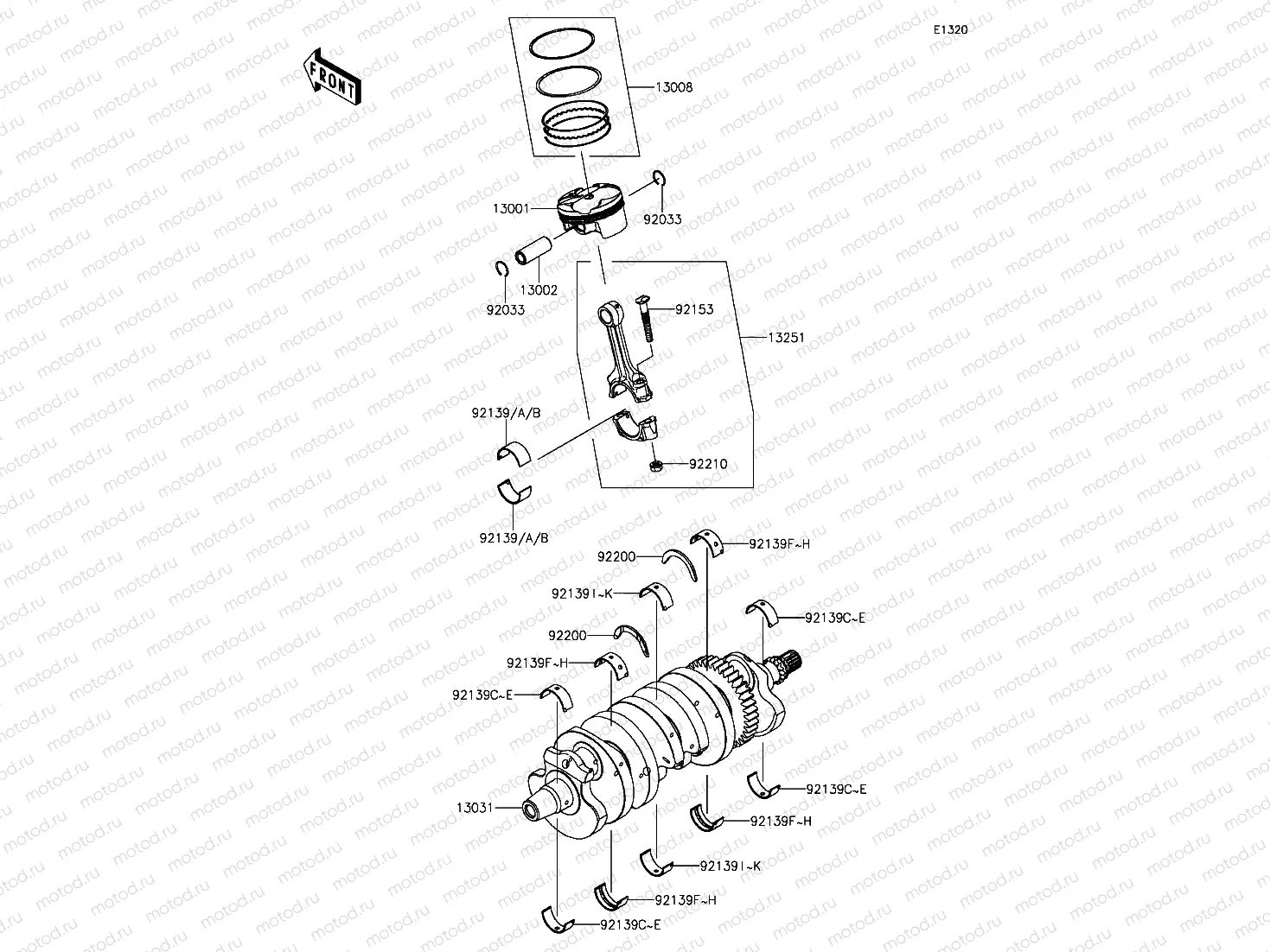 Crankshaft/Piston(s)