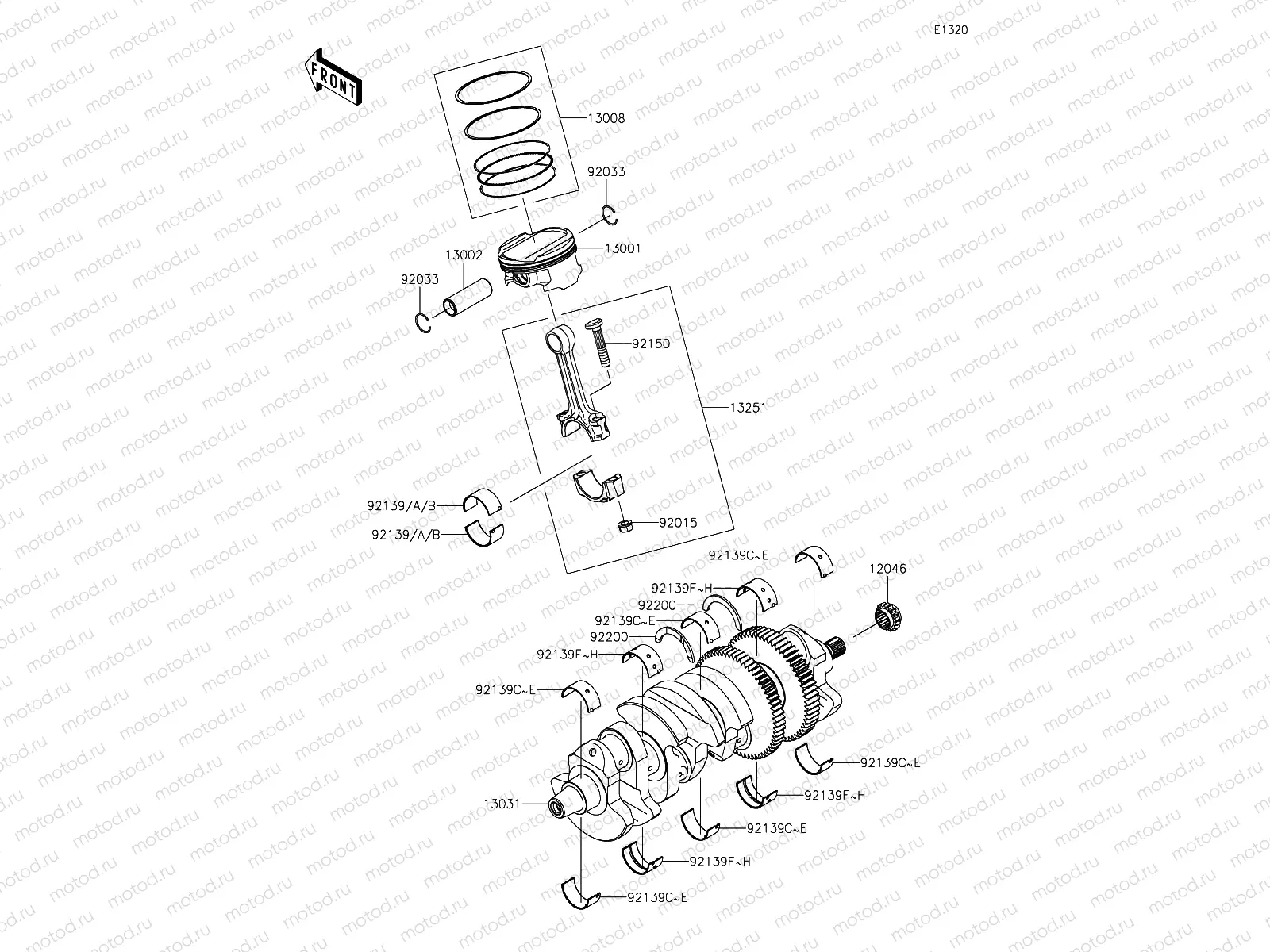 Crankshaft/Piston(s)