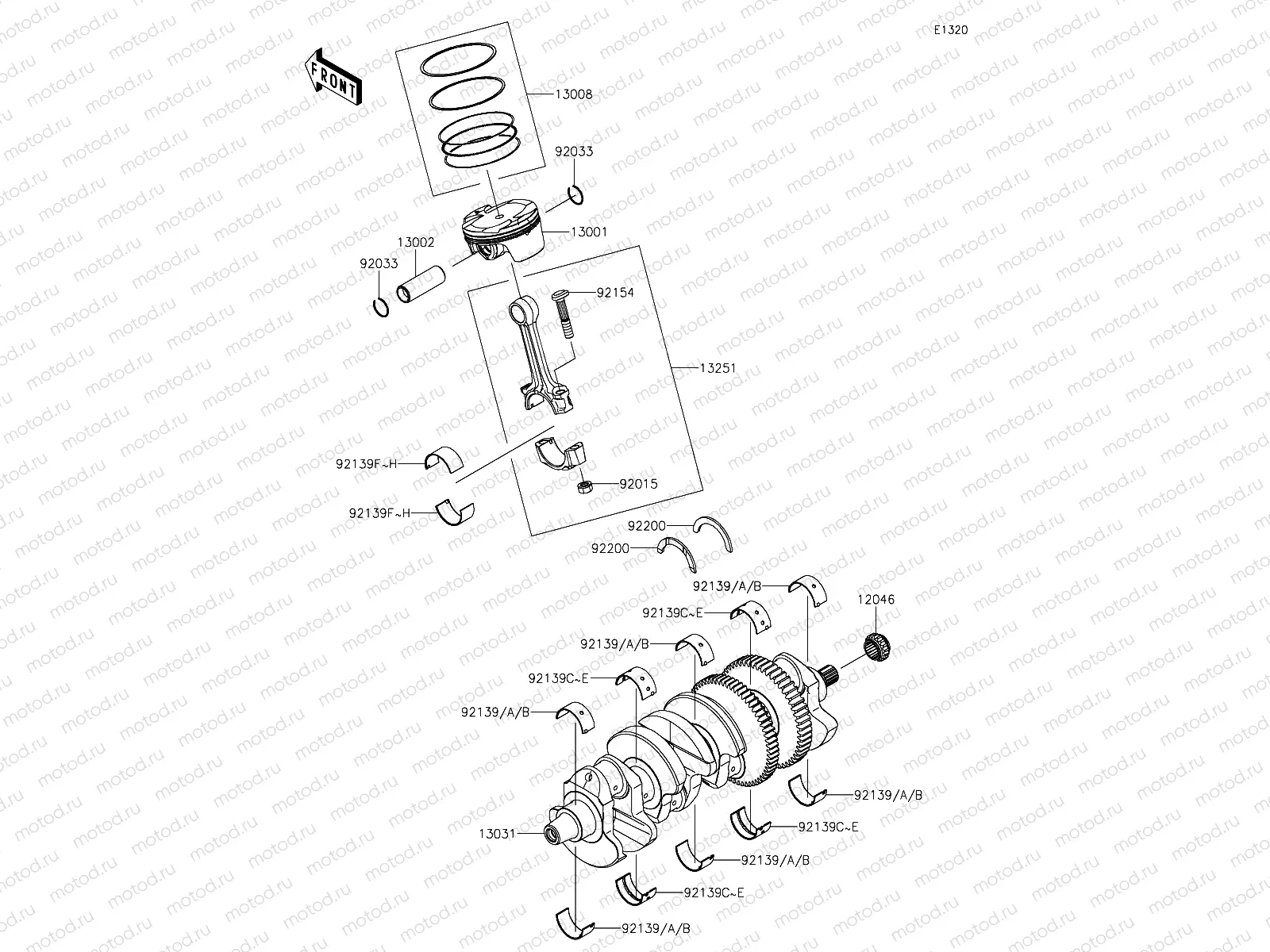 Crankshaft/Piston(s)