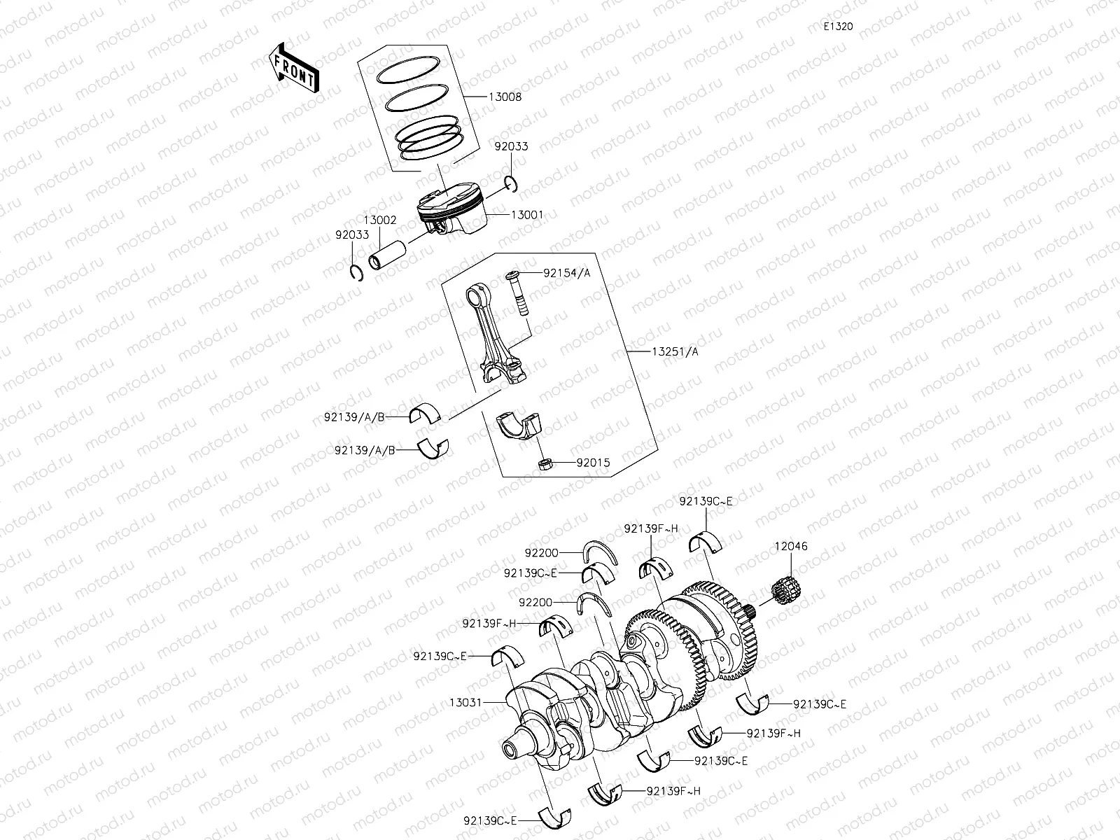 Crankshaft/Piston(s)