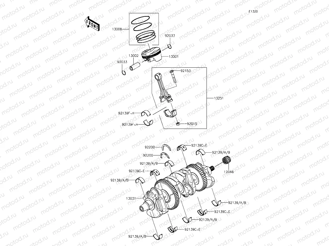 Crankshaft/Piston(s)