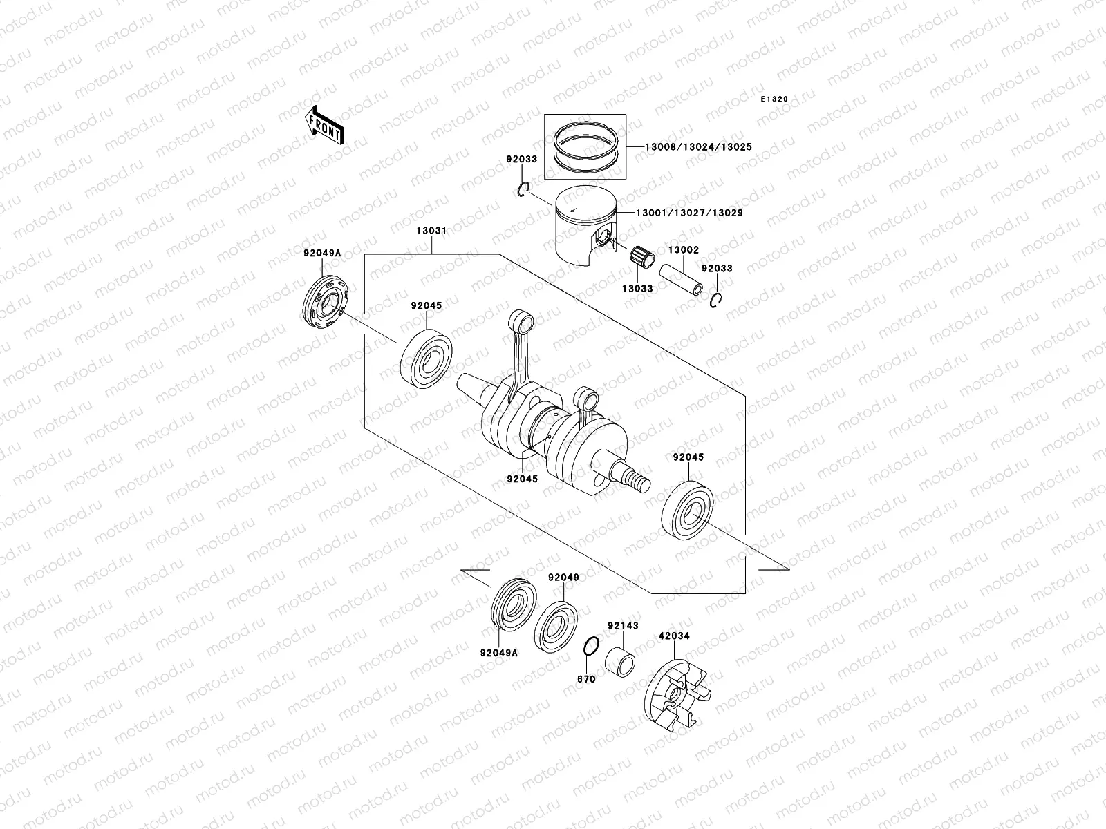 Crankshaft/Piston(s)