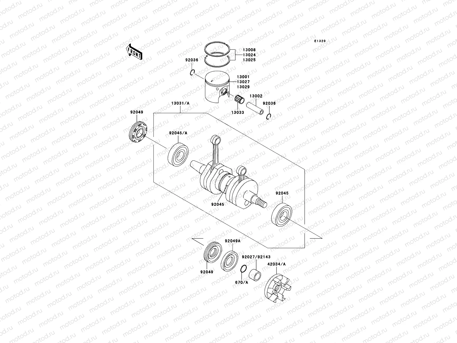 Crankshaft/Piston(s)