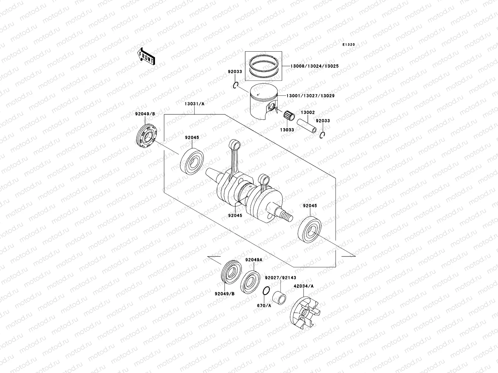 Crankshaft/Piston(s)
