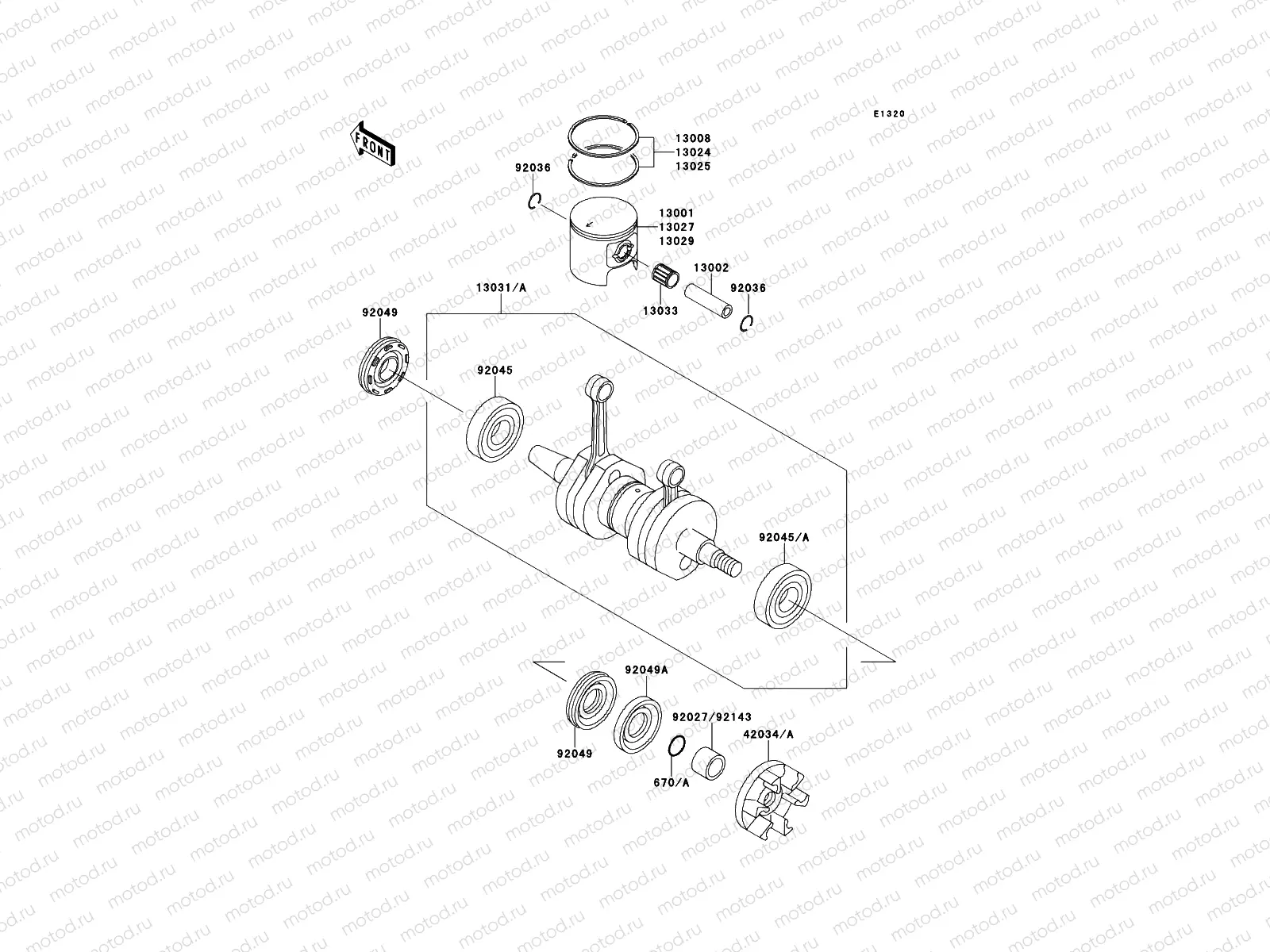 Crankshaft/Piston(s)