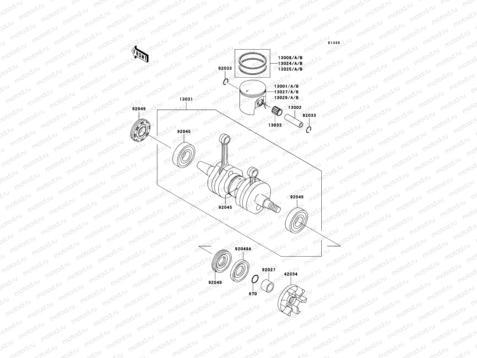 Crankshaft/Piston(s)