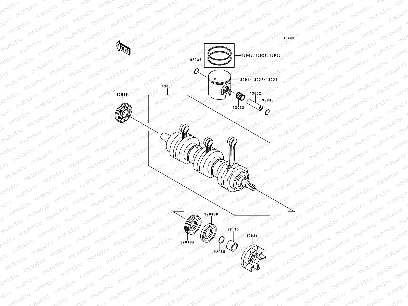 Crankshaft/Piston(s)
