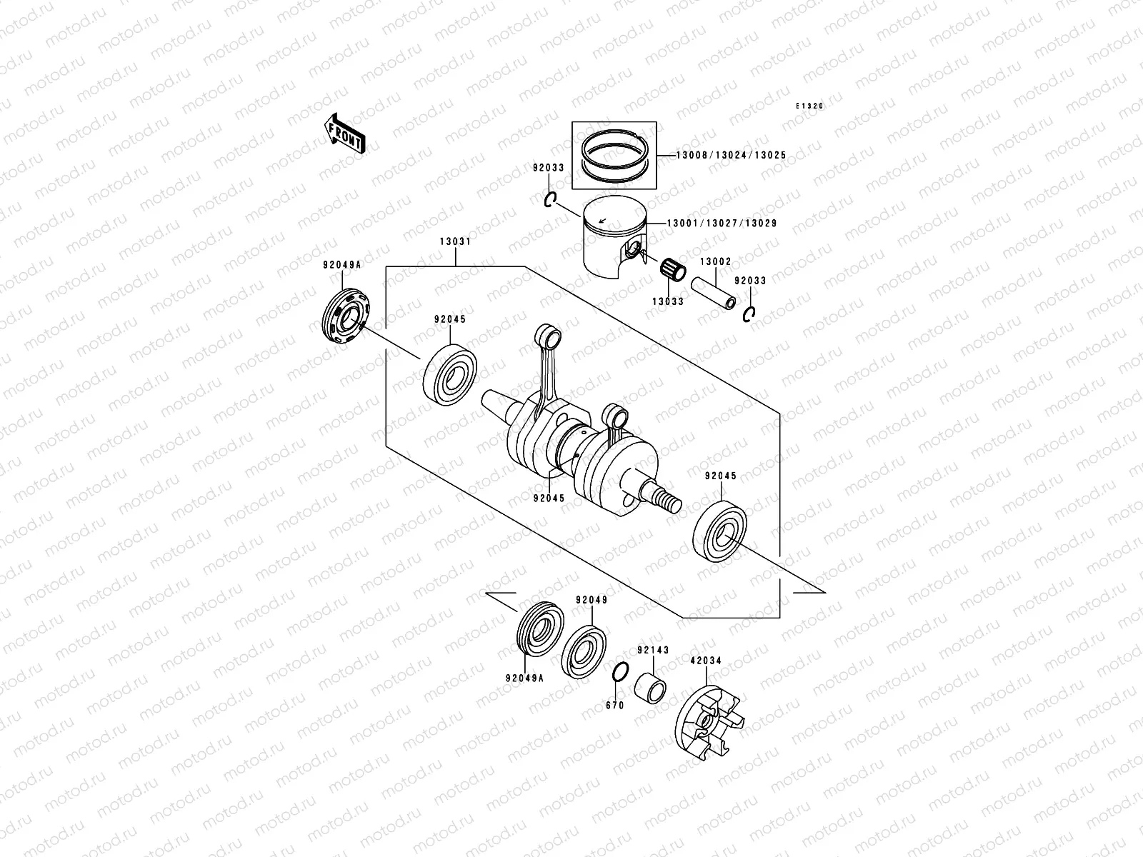 Crankshaft/Piston(s)