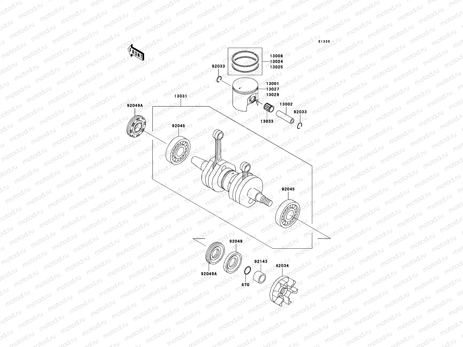 Crankshaft/Piston(s)