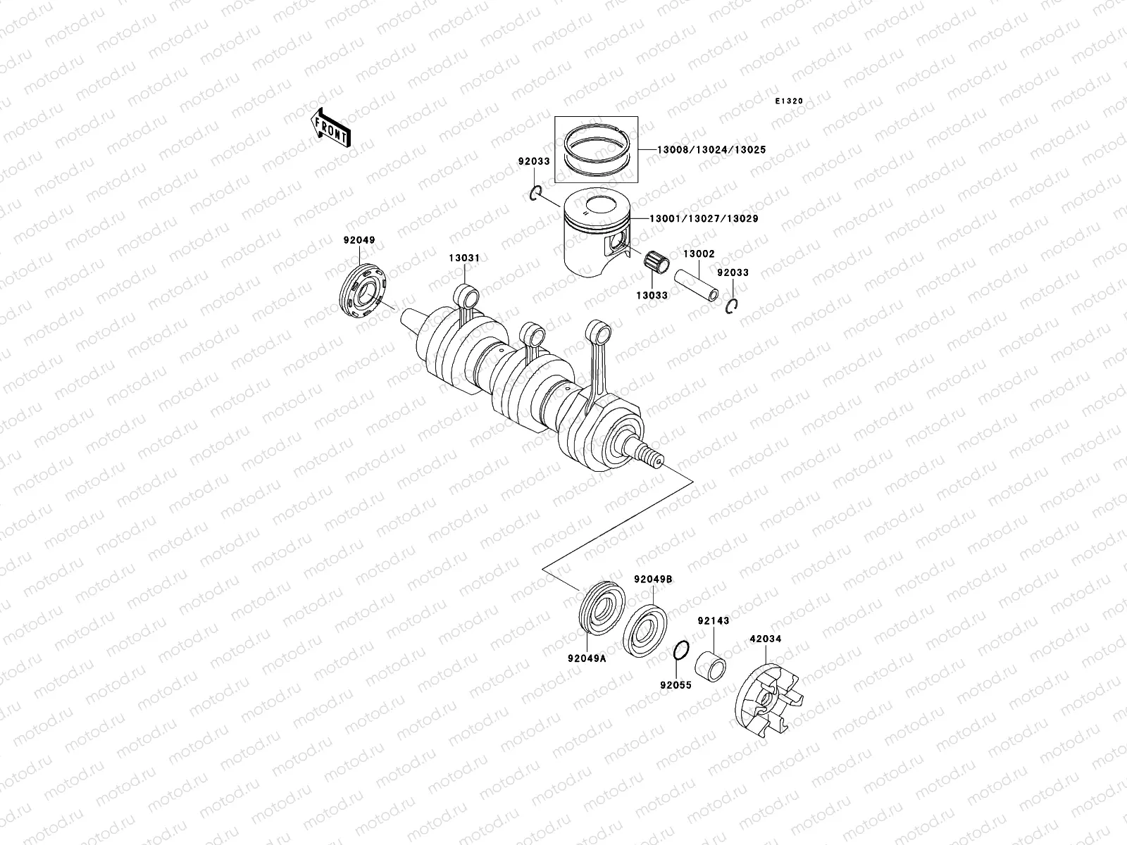 Crankshaft/Piston(s)