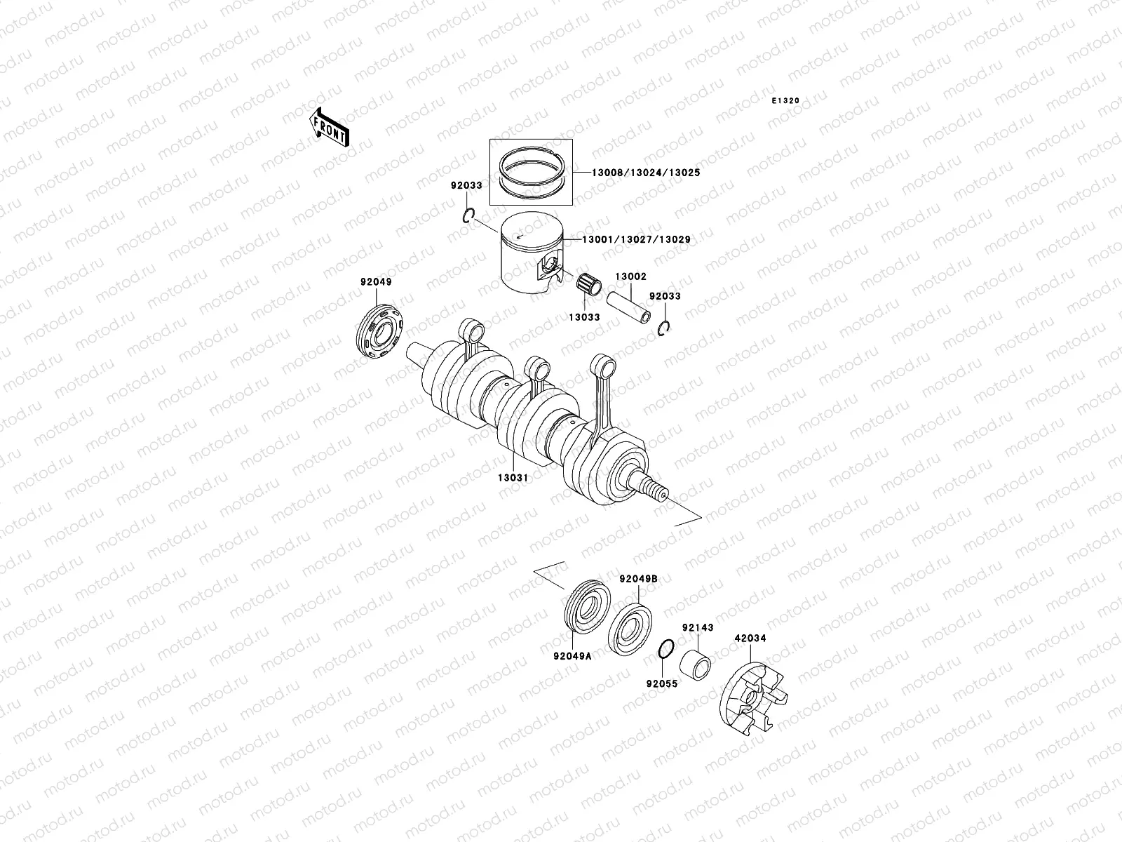 Crankshaft/Piston(s)