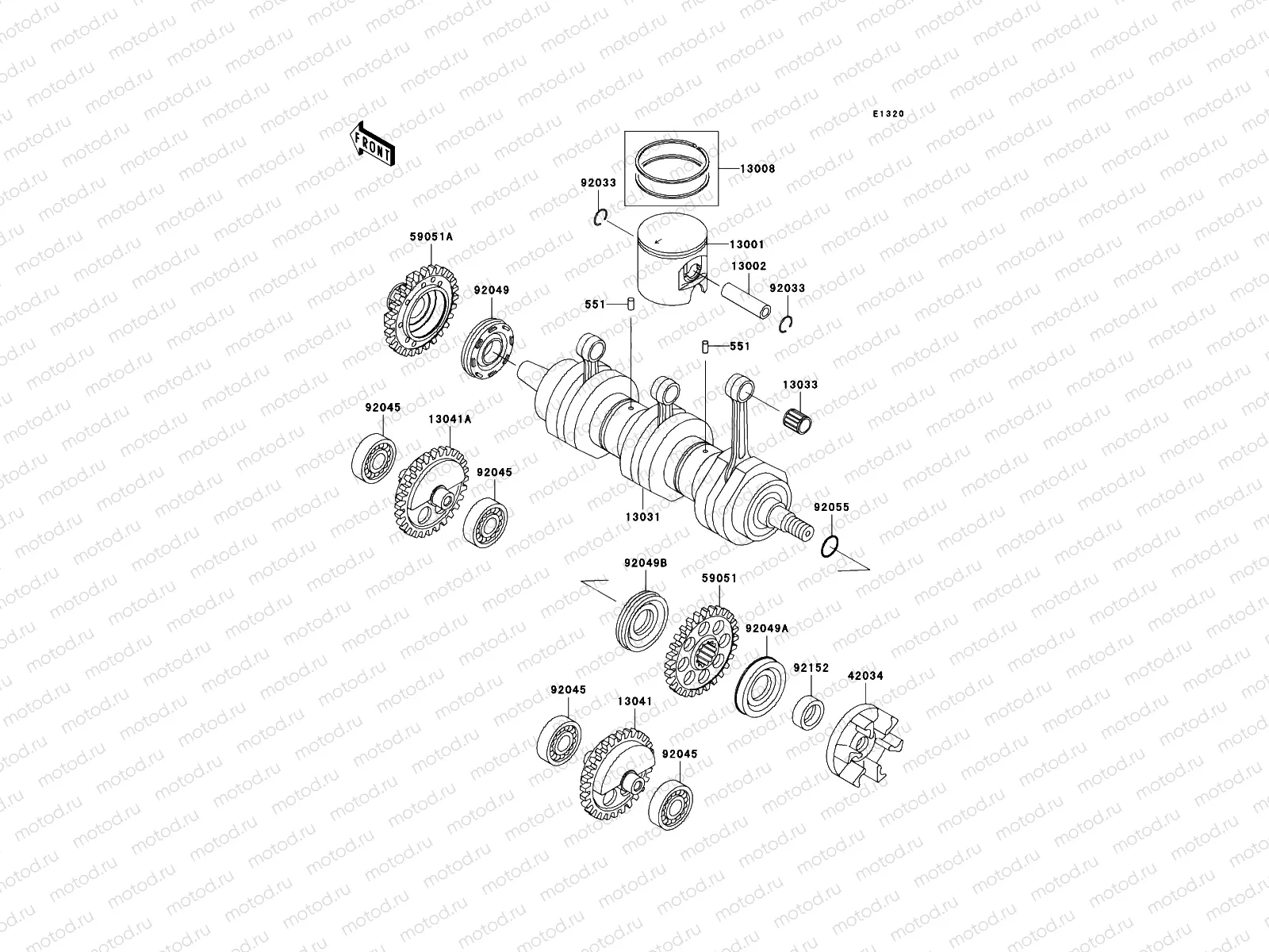 Crankshaft/Piston(s)