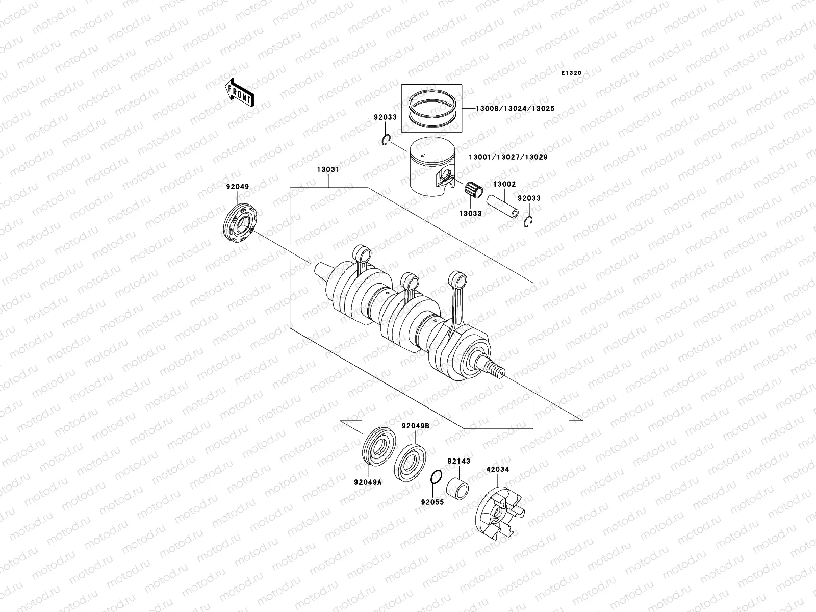 Crankshaft/Piston(s)