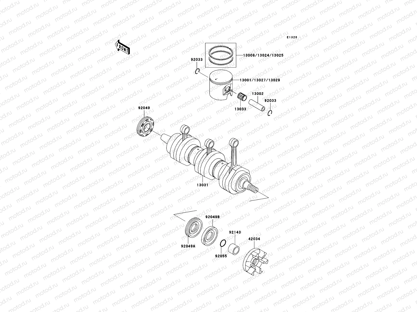 Crankshaft/Piston(s)