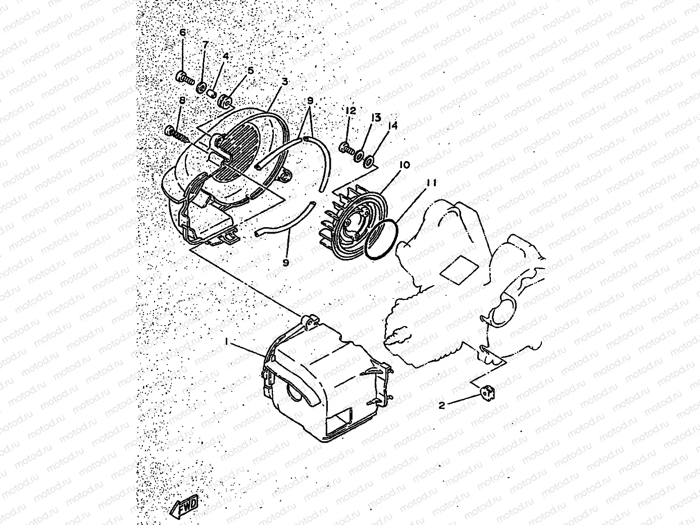 CUBIERTA DE AIRE & VENTILADOR