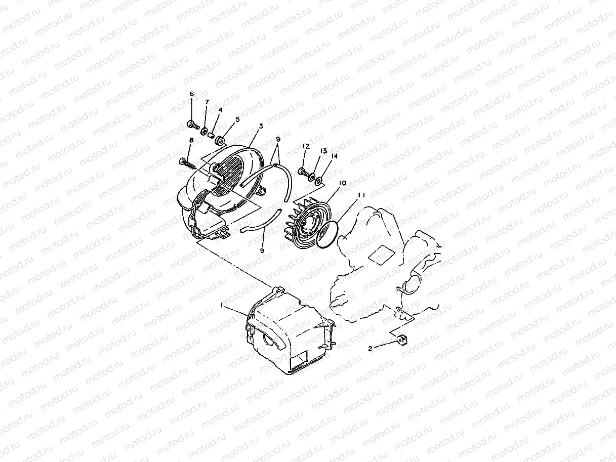 CUBIERTA DE AIRE & VENTILADOR