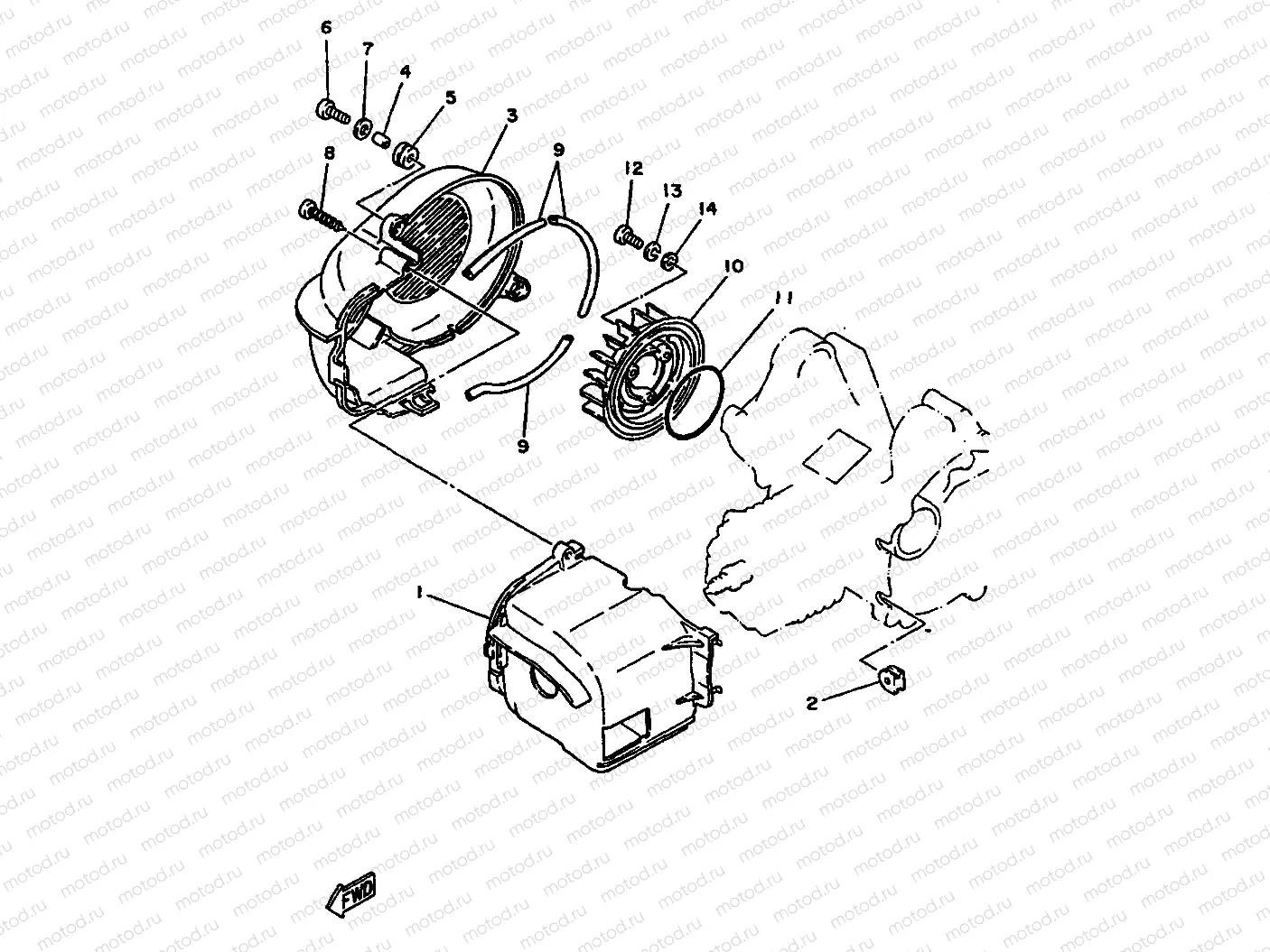 CUBIERTA DE AIRE & VENTILADOR