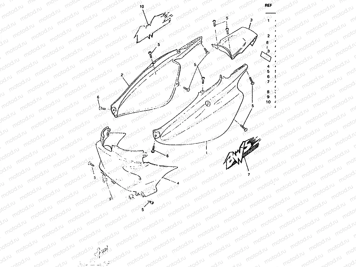 CUBIERTA LATERAL