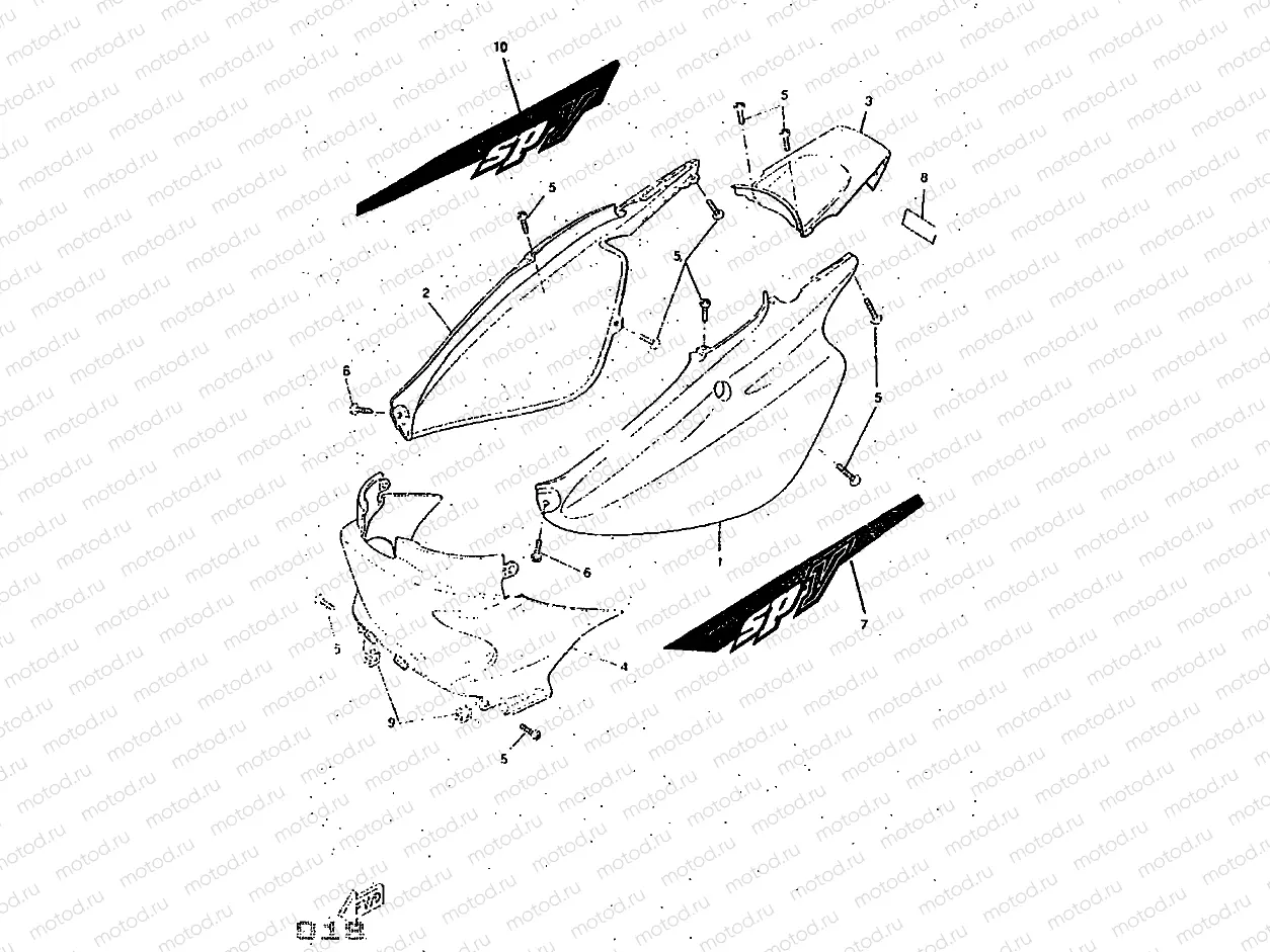 CUBIERTA LATERAL