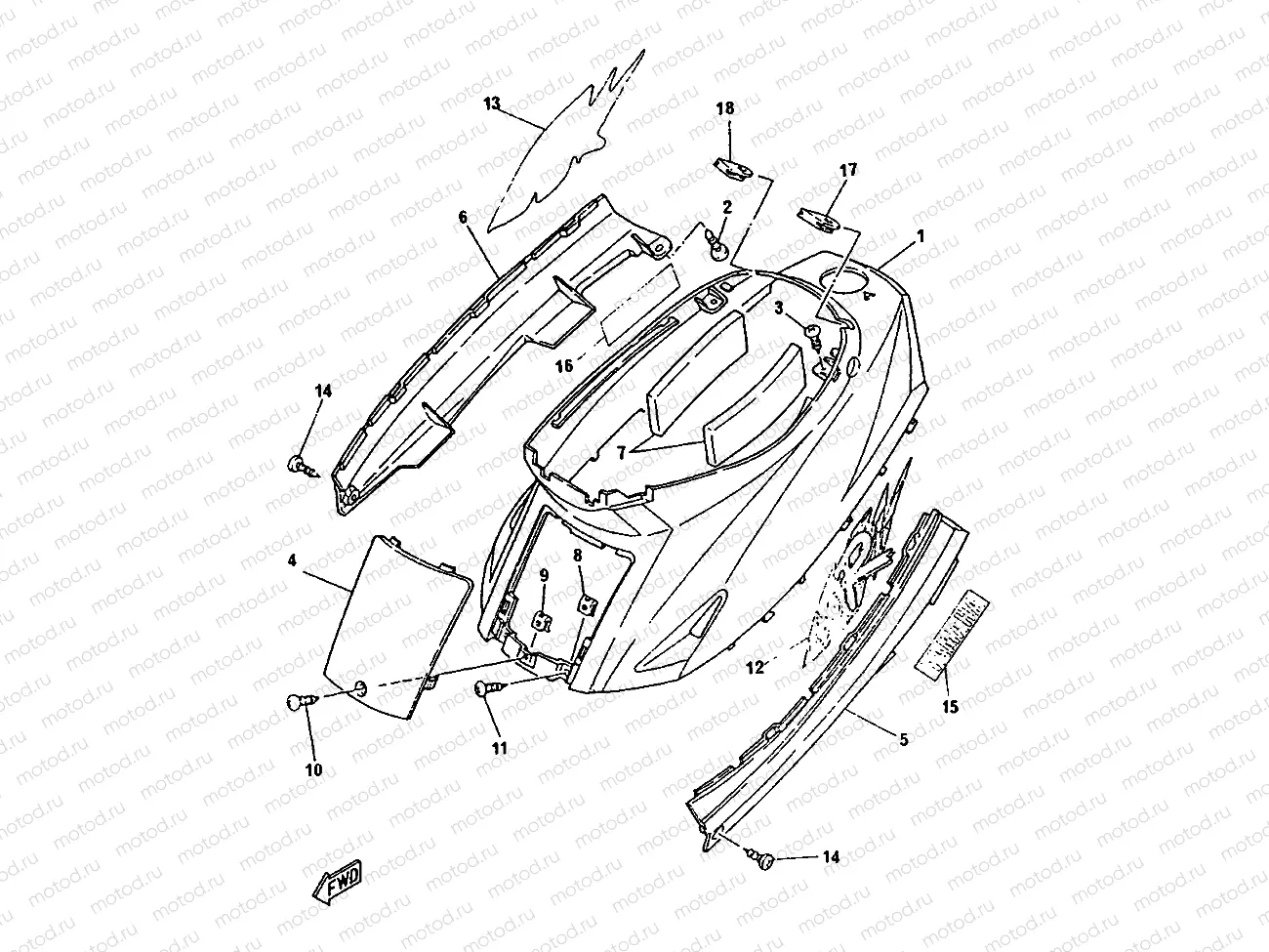 CUBIERTA LATERAL